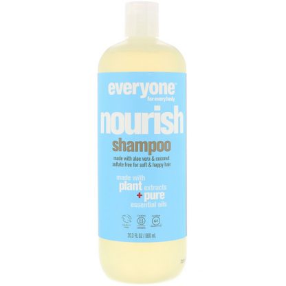 EVERYONE, NOURISH, SHAMPOO, 20.3 FL OZ / 600ml