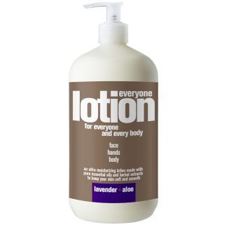 EO PRODUCTS, EVERYONE LOTION FOR EVERYONE AND EVERY BODY, LAVENDER + ALOE, 32 FL OZ / 960ml