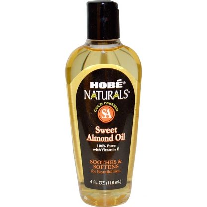 HOBE LABS, NATURALS, SWEET ALMOND OIL, 4 FL OZ / 118ml