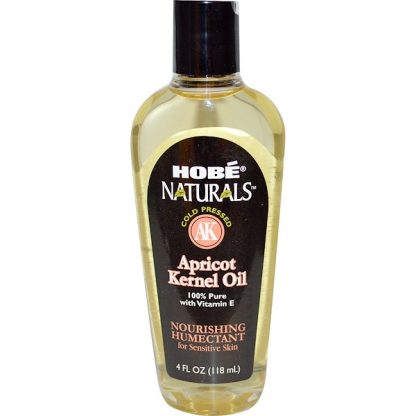 HOBE LABS, NATURALS, APRICOT KERNEL OIL, 4 FL OZ / 118ml