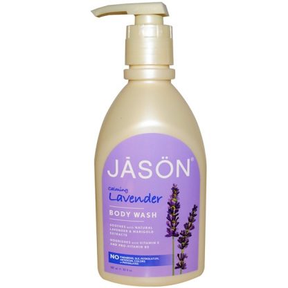 JASON NATURAL, BODY WASH, CALMING LAVENDER, 30 FL OZ / 887ml