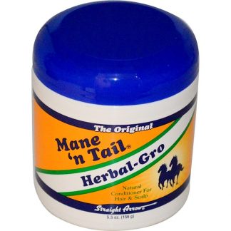 MANE 'N TAIL, HERBAL-GRO, NATURAL CONDITIONER FOR HAIR & SCALP, 5.5 OZ / 156g