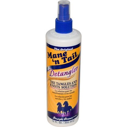 MANE 'N TAIL, DETANGLER SPRAY, 12 FL OZ / 355ml