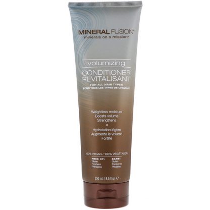 MINERAL FUSION, MINERALS ON A MISSION, VOLUMIZING CONDITIONER, 8.5 FL OZ / 250ml