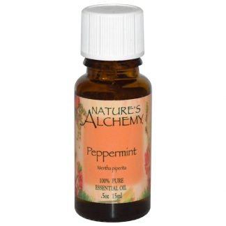 NATURE'S ALCHEMY, PEPPERMINT OIL, .5 OZ / 15ml