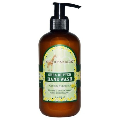 OUT OF AFRICA, SHEA BUTTER HAND WASH, LEMON VERBENA, 8 FL OZ / 230ml