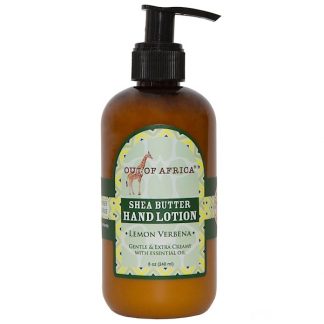 OUT OF AFRICA, SHEA BUTTER HAND LOTION, LEMON VERBENA, 8 OZ / 240ml