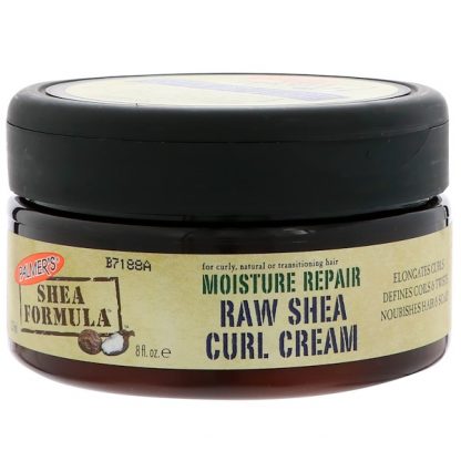 PALMER'S, SHEA FORMULA, MOISTURE REPAIR, RAW SHEA CURL CREAM, 8 FL OZ / 237ml