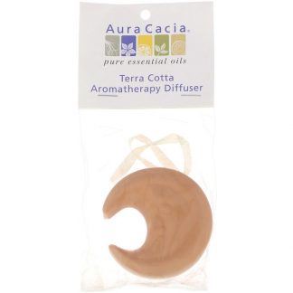 AURA CACIA, TERRA COTTA MOON AROMATHERAPY DIFFUSER