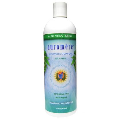 AUROMERE, AYURVEDIC SHAMPOO, ALOE VERA - NEEM, 16 FL OZ / 473ml