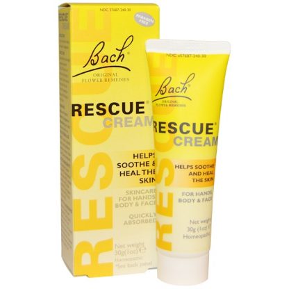 BACH, ORIGINAL FLOWER REMEDIES, RESCUE CREAM, 1 OZ / 30g