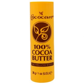 COCOCARE, 100% COCOA BUTTER, THE YELLOW STICK, 1 OZ / 28g