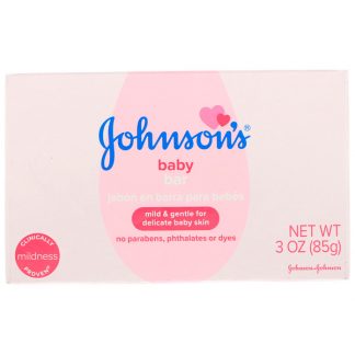 JOHNSON'S, BABY BAR SOAP, 3 OZ / 85g