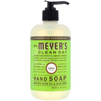 MRS. MEYERS CLEAN DAY, HAND SOAP, APPLE SCENT, 12.5 FL OZ / 370ml