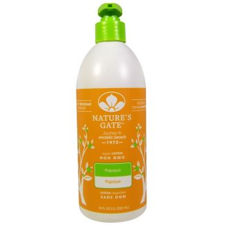 NATURE'S GATE, LOTION, PAPAYA, 18 FL OZ / 532ml