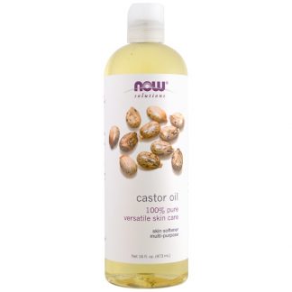 NOW FOODS, SOLUTIONS, CASTOR OIL, 16 FL OZ / 473ml