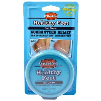 O'KEEFFE'S, FOR HEALTHY FEET, FOOT CREAM, 3.2 OZ / 91g