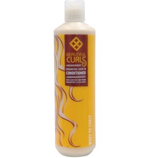BEAUTIFUL CURLS, SHEA BUTTER ENHANCING LEAVE-IN CONDITIONER, WAVY TO CURLY, 12 FL OZ / 350ml