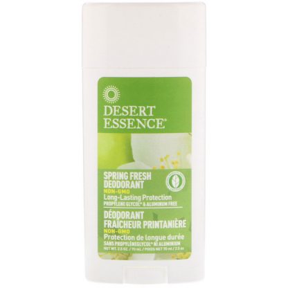 DESERT ESSENCE, DEODORANT, SPRING FRESH, 2.5 OZ / 70ml