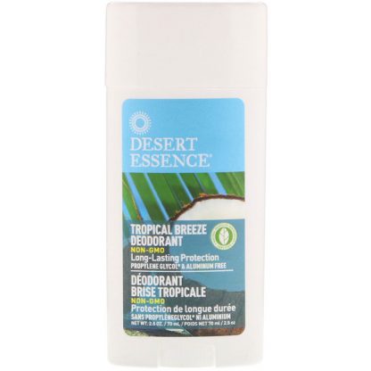 DESERT ESSENCE, DEODORANT, TROPICAL BREEZE, 2.5 OZ / 70ml