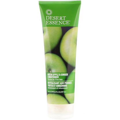 DESERT ESSENCE, CONDITIONER, GREEN APPLE & GINGER, 8 FL OZ / 237ml