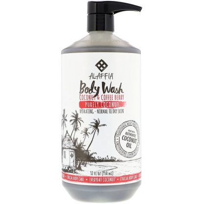 EVERYDAY COCONUT, BODY WASH, HYDRATING, NORMAL/DRY SKIN, PURELY COCONUT, 32 FL OZ / 950ml