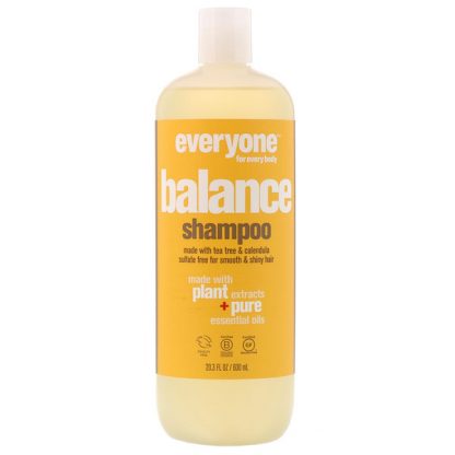 EVERYONE, BALANCE, SHAMPOO, SMOOTH & SHINY, 20.3 FL OZ / 600ml