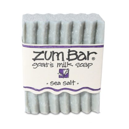 INDIGO WILD, ZUM BAR, GOAT'S MILK SOAP, SEA SALT, 3 OZ BAR