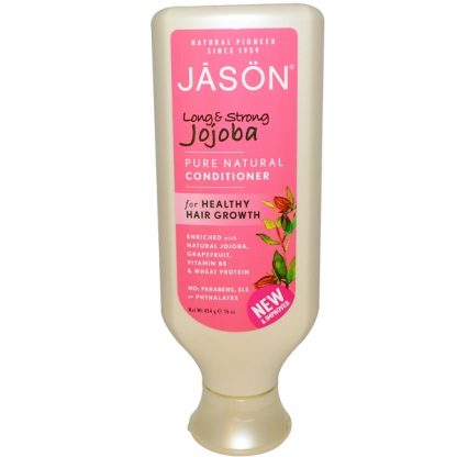 JASON NATURAL, PURE NATURAL CONDITIONER, LONG & STRONG JOJOBA, 16 FL OZ / 454g