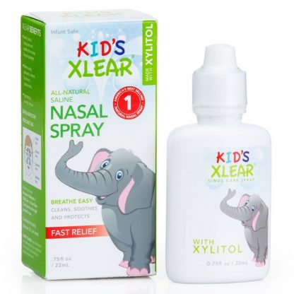 XLEAR, KID'S XLEAR, SALINE NASAL SPRAY, .75 FL OZ / 22ml