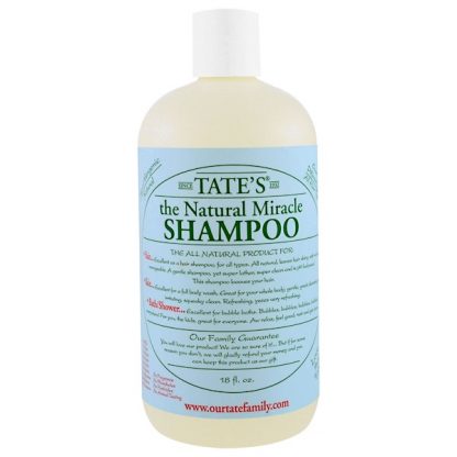 TATE'S, THE NATURAL MIRACLE SHAMPOO, 18 FL OZ