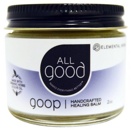 ALL GOOD PRODUCTS, ALL GOOD, GOOP, HANDCRAFTED HEALING BALM, 2 OZ