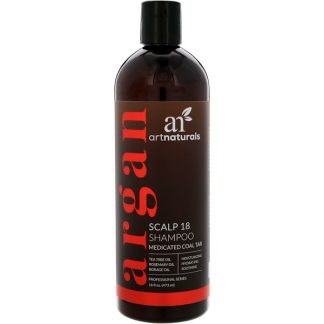 ARTNATURALS, SCALP 18 MEDICATED COAL TAR SHAMPOO, 16 FL OZ / 473ml