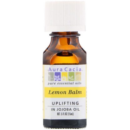 AURA CACIA, LEMON BALM, UPLIFTING, .5 FL OZ / 15ml