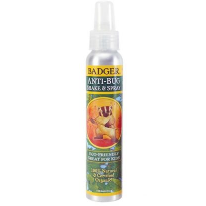 BADGER COMPANY, ORGANIC ANTI-BUG, SHAKE & SPRAY, 4 FL OZ / 118.3ml