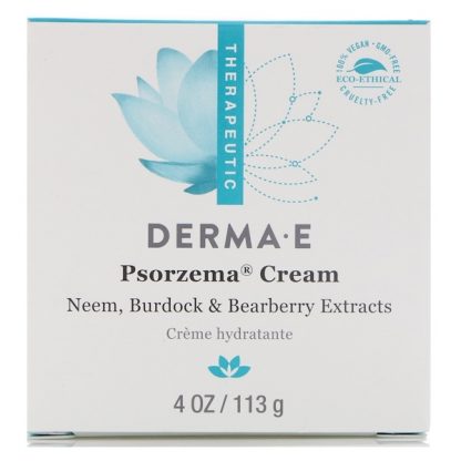 DERMA E, PSORZEMA CREAM, 4 OZ / 113g