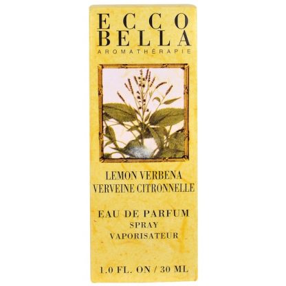 ECCO BELLA, AROMATHERAPY, EAU DE PERFUM SPRAY, LEMON VERBENA, 1.0 FL OZ / 30ml