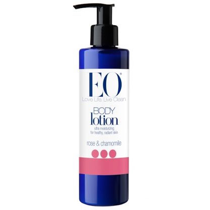 EO PRODUCTS, BODY LOTION, ROSE & CHAMOMILE, 8 FL OZ / 236ml