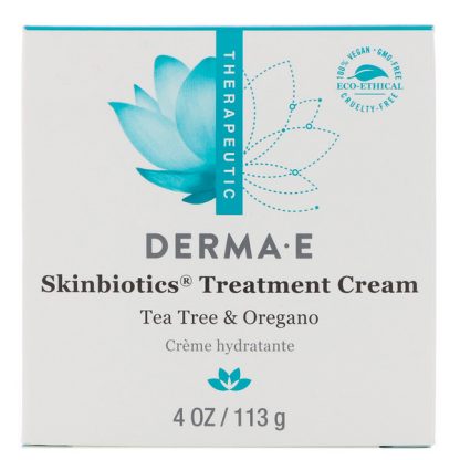 DERMA E, SKINBIOTICS RESCUE CREAM, 4 OZ / 113g