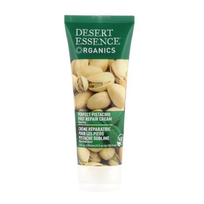 DESERT ESSENCE, ORGANICS, FOOT REPAIR CREAM, PERFECT PISTACHIO, 3.5 FL OZ / 103.5ml