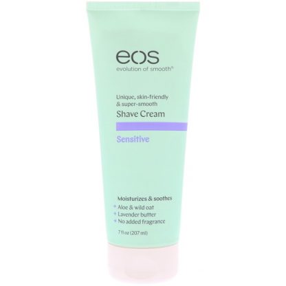 EOS, SHAVE CREAM, SENSITIVE, 7 FL OZ / 207 ML )