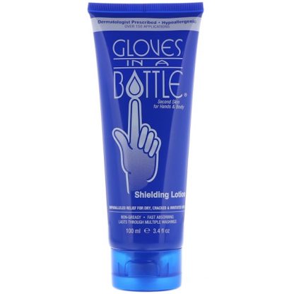 GLOVES IN A BOTTLE, SHIELDING LOTION, FOR HANDS & BODY, 3.4 FL OZ / 100ml