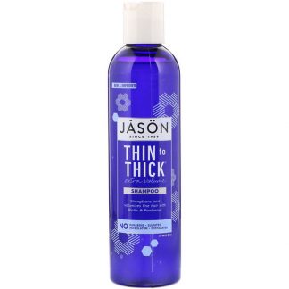 JASON NATURAL, THIN TO THICK, EXTRA VOLUME SHAMPOO, 8 FL OZ / 237ml