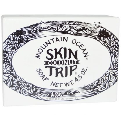 MOUNTAIN OCEAN, SKIN TRIP, COCONUT SOAP, 4.5 OZ BAR