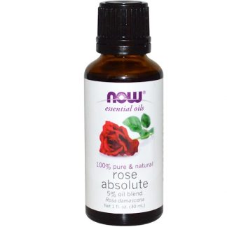 NOW FOODS, ESSENTIAL OILS, ROSE ABSOLUTE, 1 FL OZ / 30ml