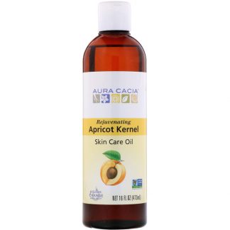 AURA CACIA, SKIN CARE OIL, REJUVENATING APRICOT KERNEL, 16 FL OZ / 473ml