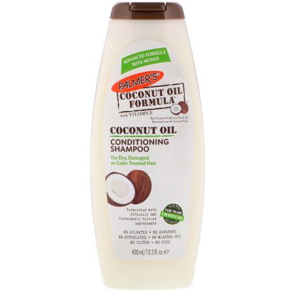 PALMER'S, CONDITIONING SHAMPOO, COCONUT OIL, 13.5 FL OZ / 400ml