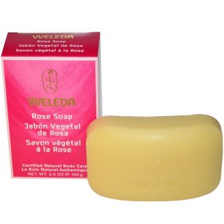 WELEDA, ROSE SOAP, 3.5 OZ / 100g