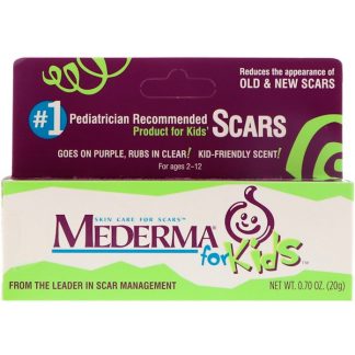 MEDERMA, SKIN CARE FOR SCARS, FOR KIDS, 0.70 OZ / 20g