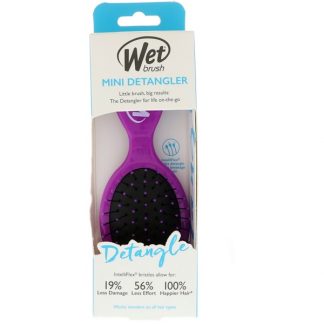 Wet Brush Shine Enhancer Brush Maintain Purple 1 Brush